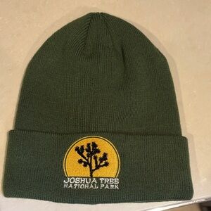 MAD Engine Olive Beanie with Gold Joshua Tree Patch